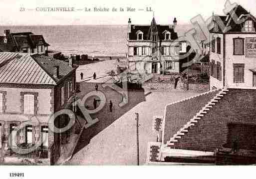 Ville de AGONCOUTAINVILLE, carte postale ancienne