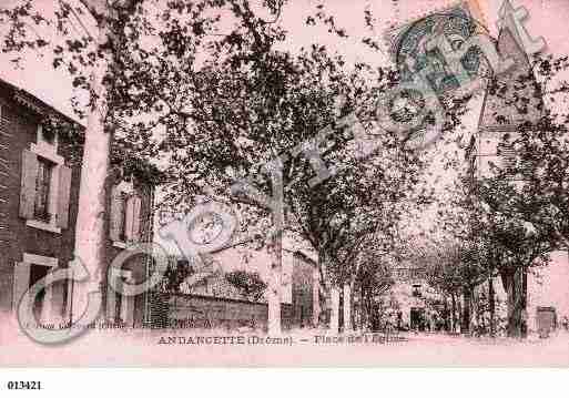 Ville de ANDANCETTE, carte postale ancienne