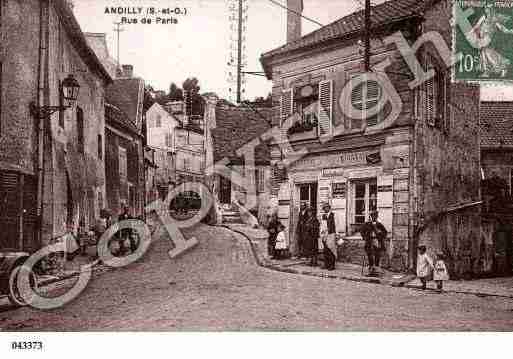 Ville de ANDILLY, carte postale ancienne