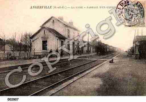 Ville de ANGERVILLE, carte postale ancienne