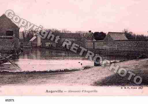 Ville de ANGERVILLE, carte postale ancienne