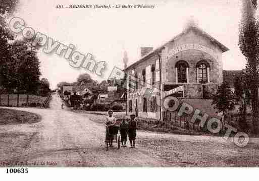 Ville de ARDENAYSURMERIZE, carte postale ancienne