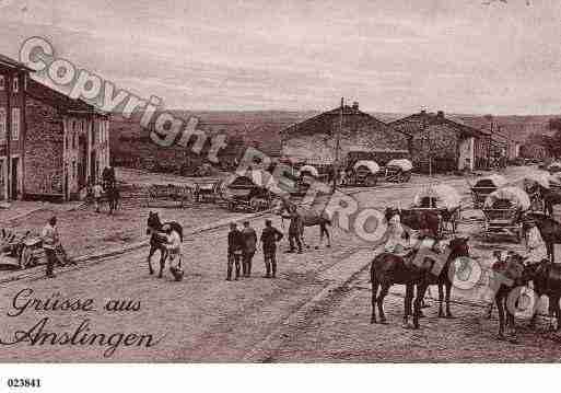 Ville de AZOUDANGE, carte postale ancienne