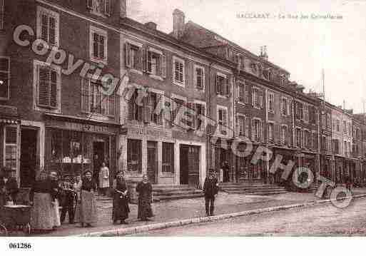 Ville de BACCARAT, carte postale ancienne