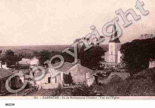Ville de BARBATRE, carte postale ancienne Ville de BARBATRE, carte postale ancienne