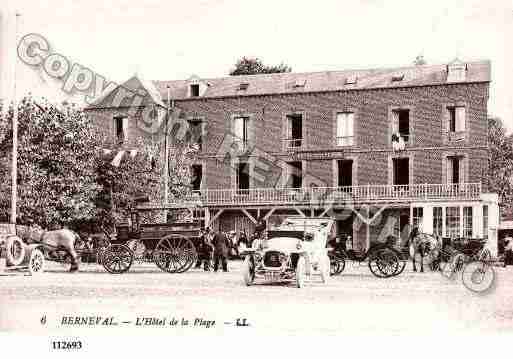 Ville de BERNEVALLEGRAND, carte postale ancienne