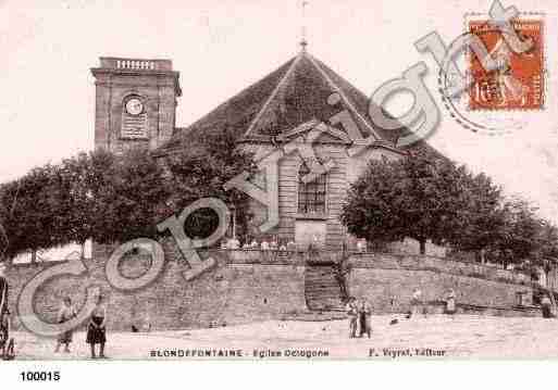 Ville de BLONDEFONTAINE, carte postale ancienne Ville de BLONDEFONTAINE, carte postale ancienne