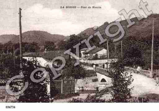 Ville de BOISSE(LA), carte postale ancienne