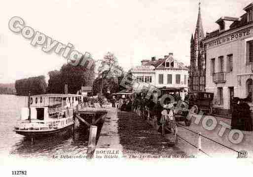 Ville de BOUILLE(LA), carte postale ancienne