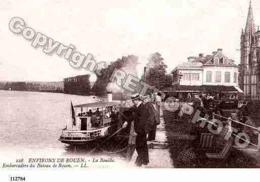 Ville de BOUILLE(LA), carte postale ancienne