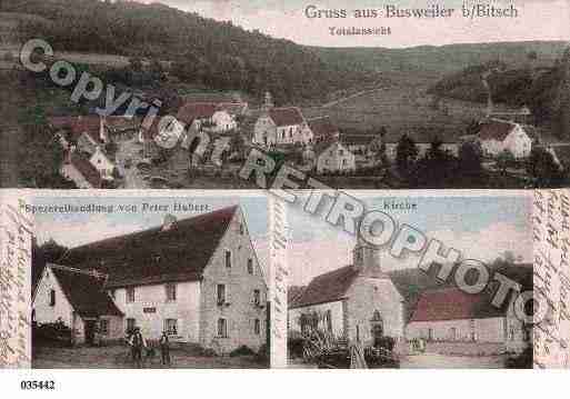 Ville de BOUSSEVILLER, carte postale ancienne