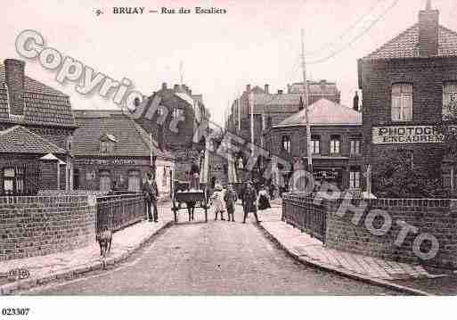 Ville de BRUAYENARTOIS, carte postale ancienne