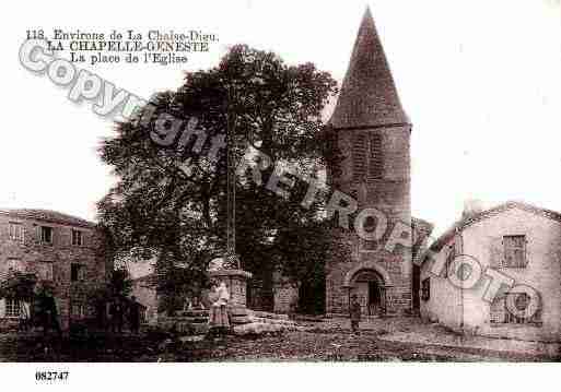 Ville de CHAPELLEGENESTE(LA), carte postale ancienne