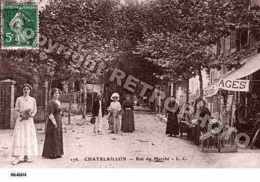 Ville de CHATELAILLONPLAGE, carte postale ancienne