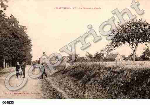 Ville de CHAUVINCOURTPROVEMONT, carte postale ancienne