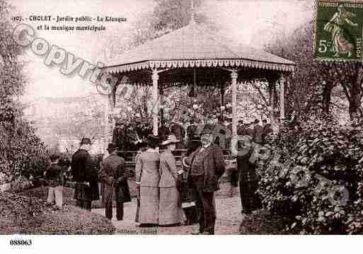 Ville de CHOLET, carte postale ancienne