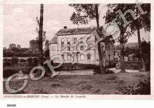 Ville de COULONGESSURSARTHE, carte postale ancienne