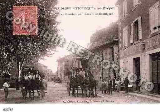 Ville de CREPOL, carte postale ancienne Ville de CREPOL, carte postale ancienne
