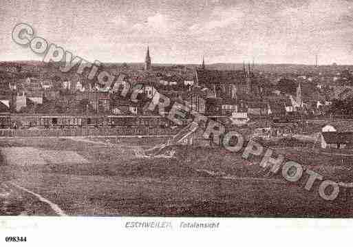 Ville de ESCHWILLER, carte postale ancienne