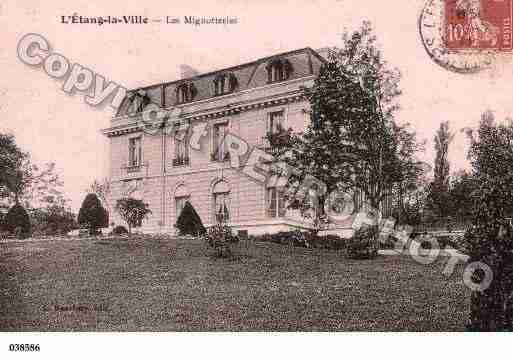 Ville de ETANGLAVILLE(L'), carte postale ancienne