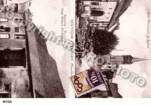 Ville de ETTING, carte postale ancienne Ville de ETTING, carte postale ancienne
