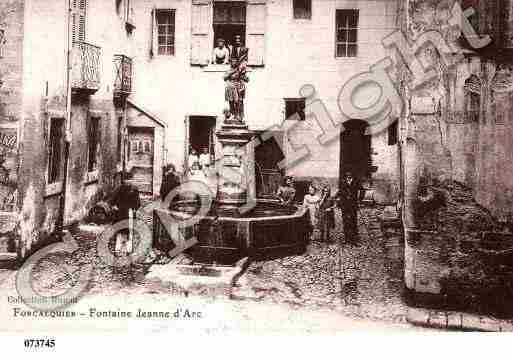 Ville de FORCALQUIER, carte postale ancienne