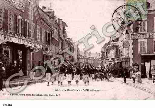 Ville de GAP, carte postale ancienne