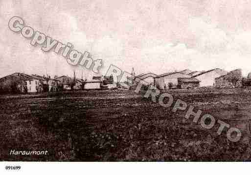 Ville de HARAUMONT, carte postale ancienne