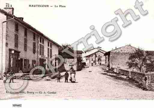 Ville de HAUTECOURTROMANECHE, carte postale ancienne Ville de HAUTECOURTROMANECHE, carte postale ancienne