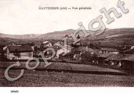 Ville de HAUTECOURTROMANECHE, carte postale ancienne