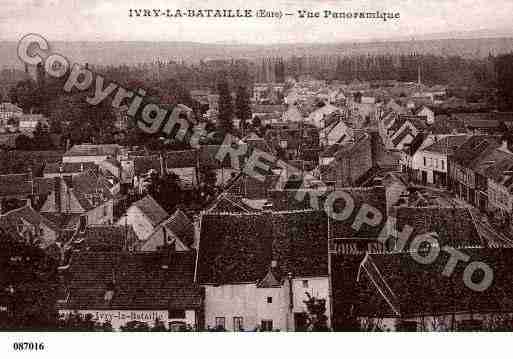 Ville de IVRYLABATAILLE, carte postale ancienne