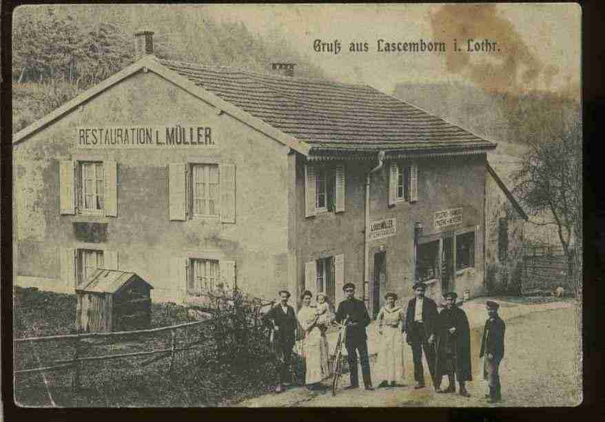 Ville de LAFRIMBOLLE, carte postale ancienne