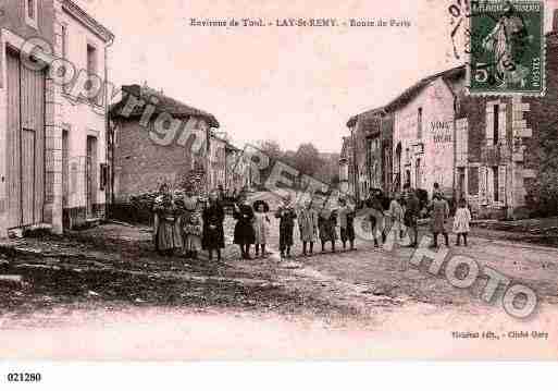 Ville de LAYSAINTREMY, carte postale ancienne