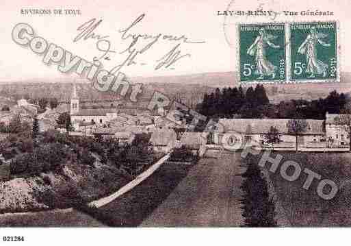 Ville de LAYSAINTREMY, carte postale ancienne