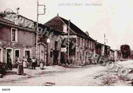 Ville de LAYSAINTREMY, carte postale ancienne