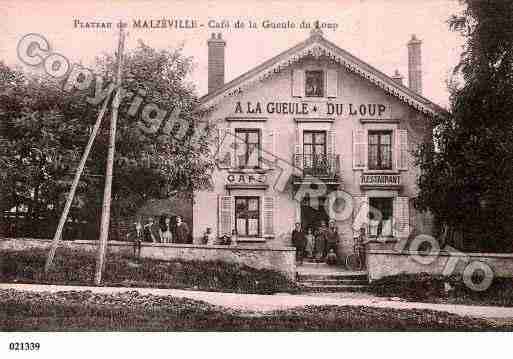 Ville de MALZEVILLE, carte postale ancienne