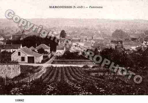 Ville de MARCOUSSIS, carte postale ancienne