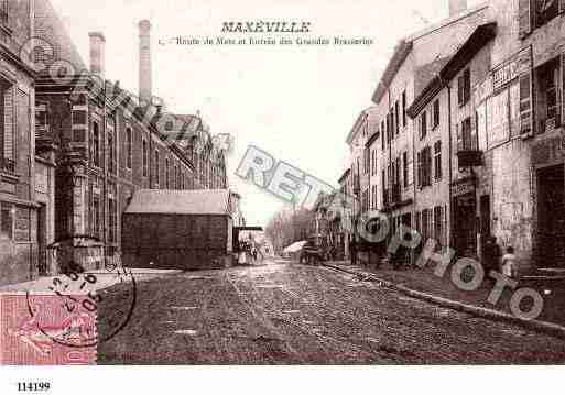 Ville de MAXEVILLE, carte postale ancienne