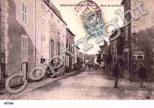 Ville de MENIGOUTE, carte postale ancienne