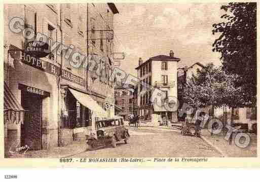 Ville de MONASTIERSURGAZEILLE(LE), carte postale ancienne