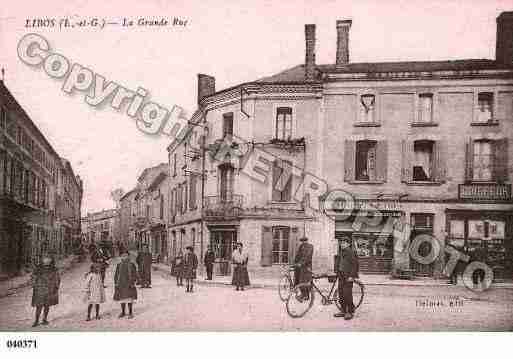 Ville de MONSEMPRONLIBOS, carte postale ancienne