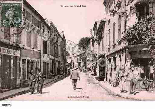 Ville de MONSEMPRONLIBOS, carte postale ancienne