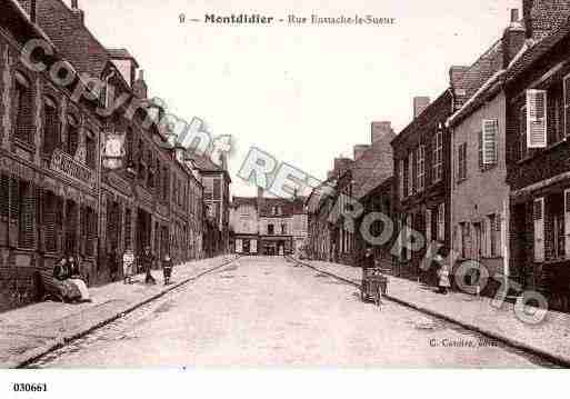 Ville de MONTDIDIER, carte postale ancienne