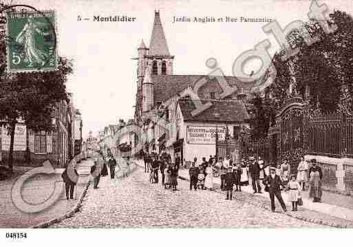 Ville de MONTDIDIER, carte postale ancienne