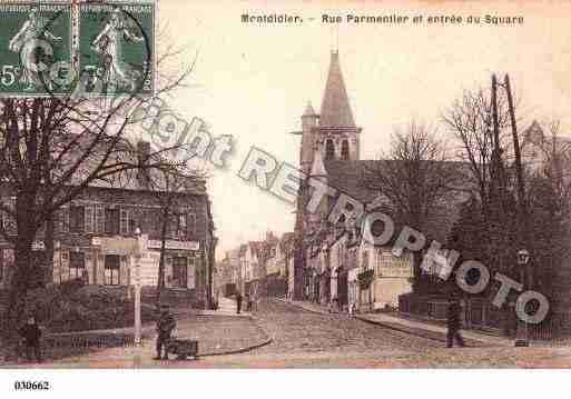 Ville de MONTDIDIER, carte postale ancienne