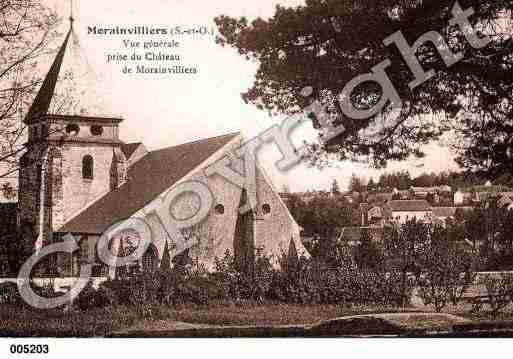 Ville de MORAINVILLIERS, carte postale ancienne