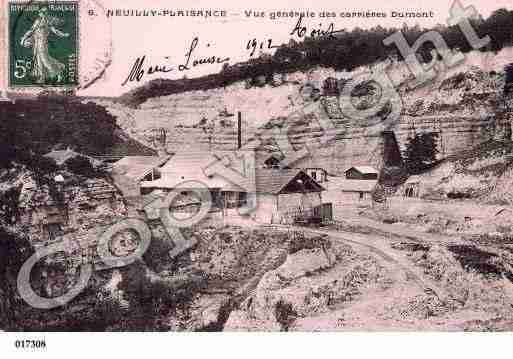 Ville de NEUILLYPLAISANCE, carte postale ancienne