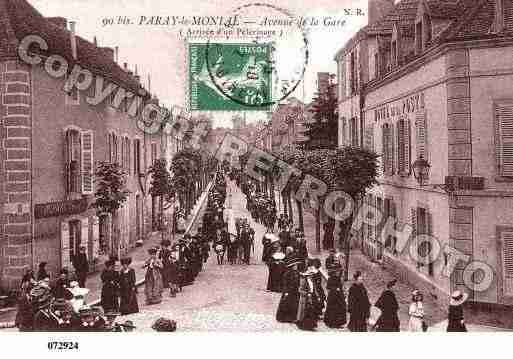 Ville de PARAYLEMONIAL, carte postale ancienne