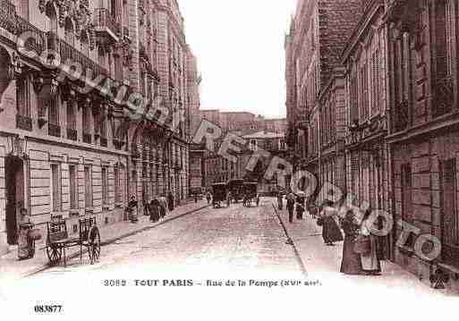 Ville de PARIS16, carte postale ancienne