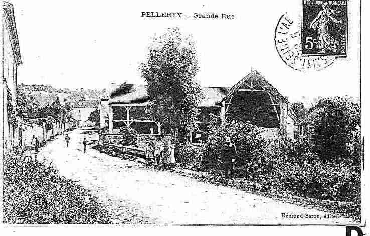 Ville de PELLEREYSL'OIGNON, carte postale ancienne
